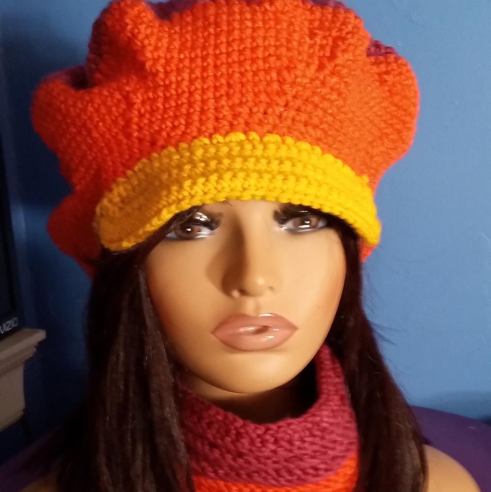 Crochet hat set